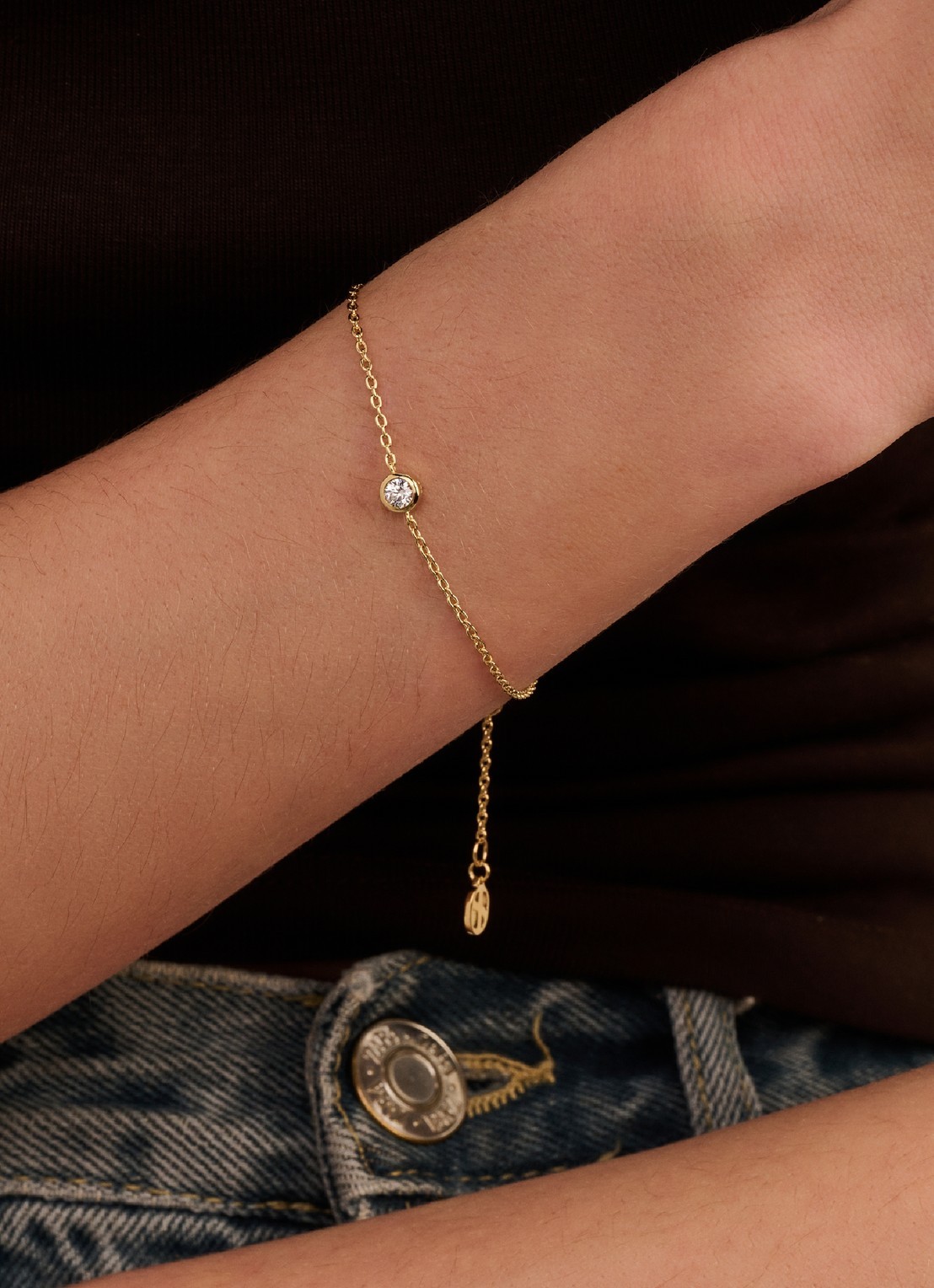 TI SENTO - Milano Armband verguld 23092ZY - voorkant 2 goud