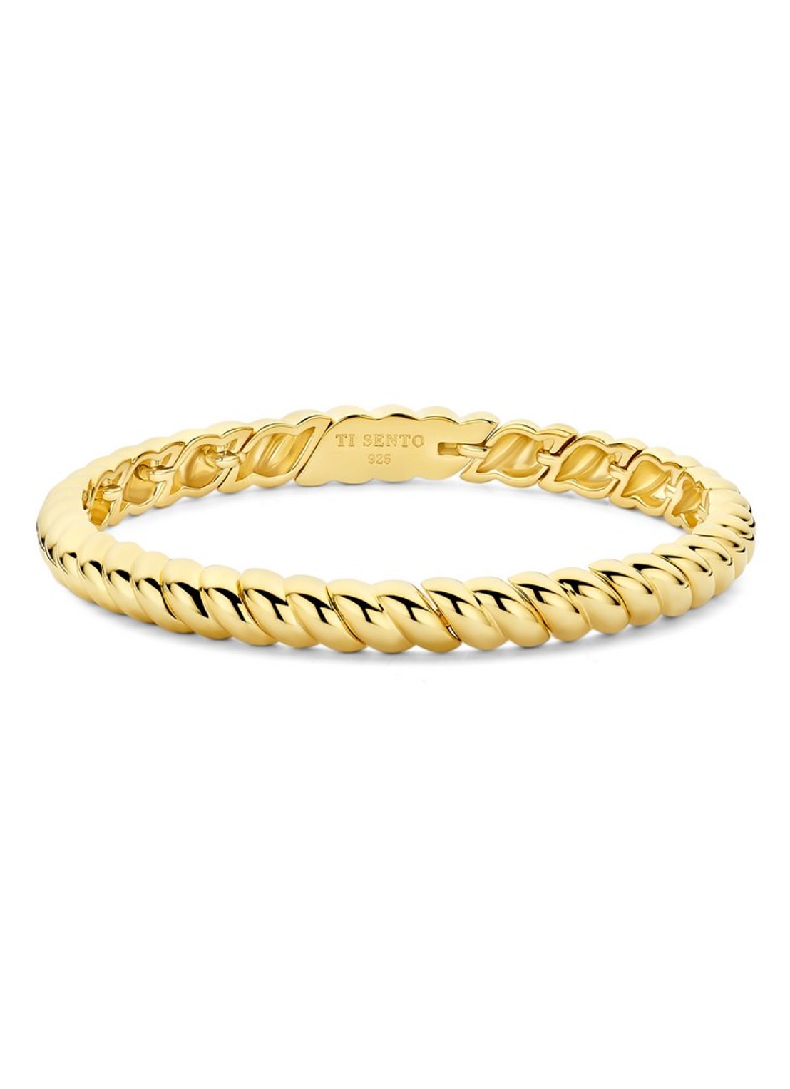 TI SENTO - Milano Armband verguld 23095SY - voorkant 4 goud