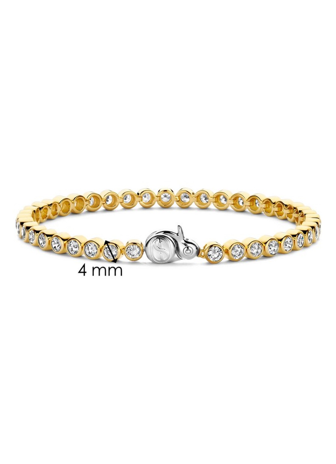 TI SENTO - Milano Armband verguld 2842ZY - detail goud