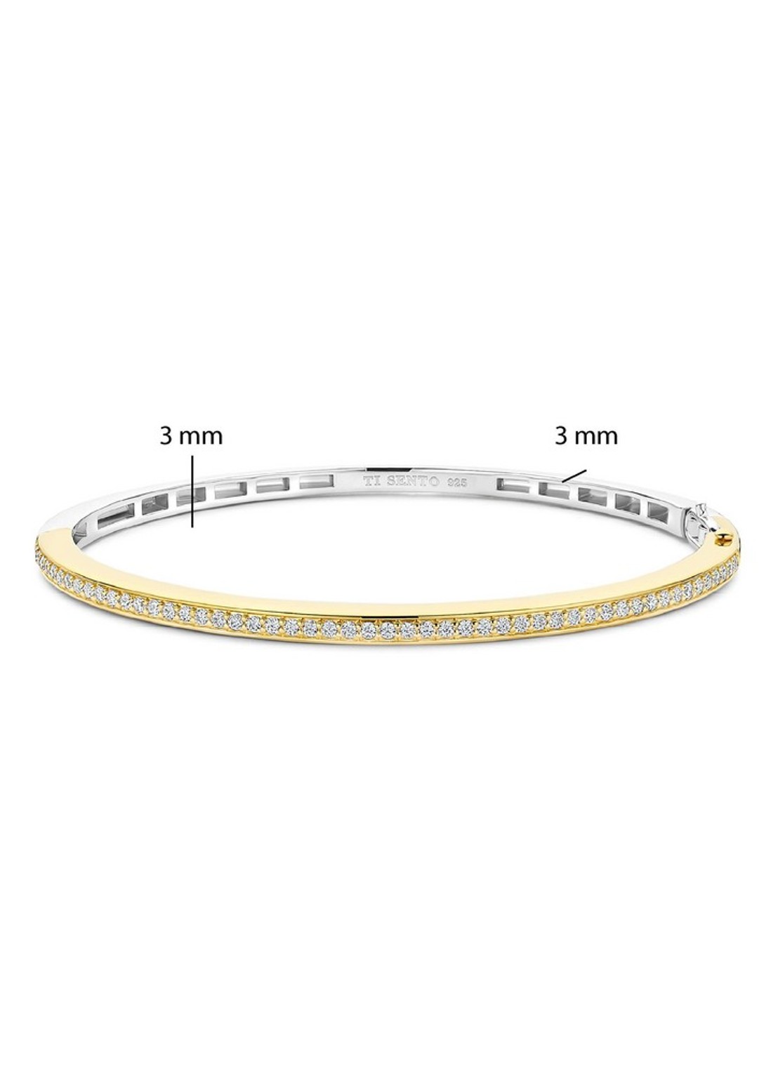 TI SENTO - Milano Armband verguld 2889ZY - detail 5 goud
