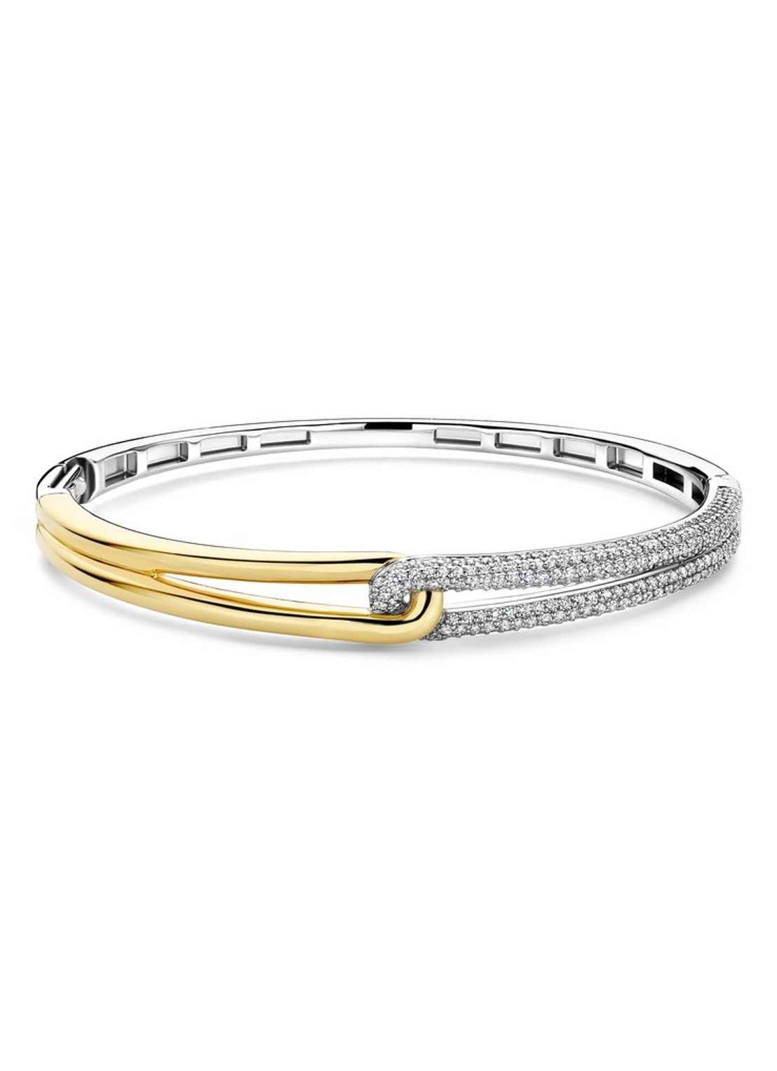 TI SENTO - Milano Bangle 23085ZY - voorkant goud
