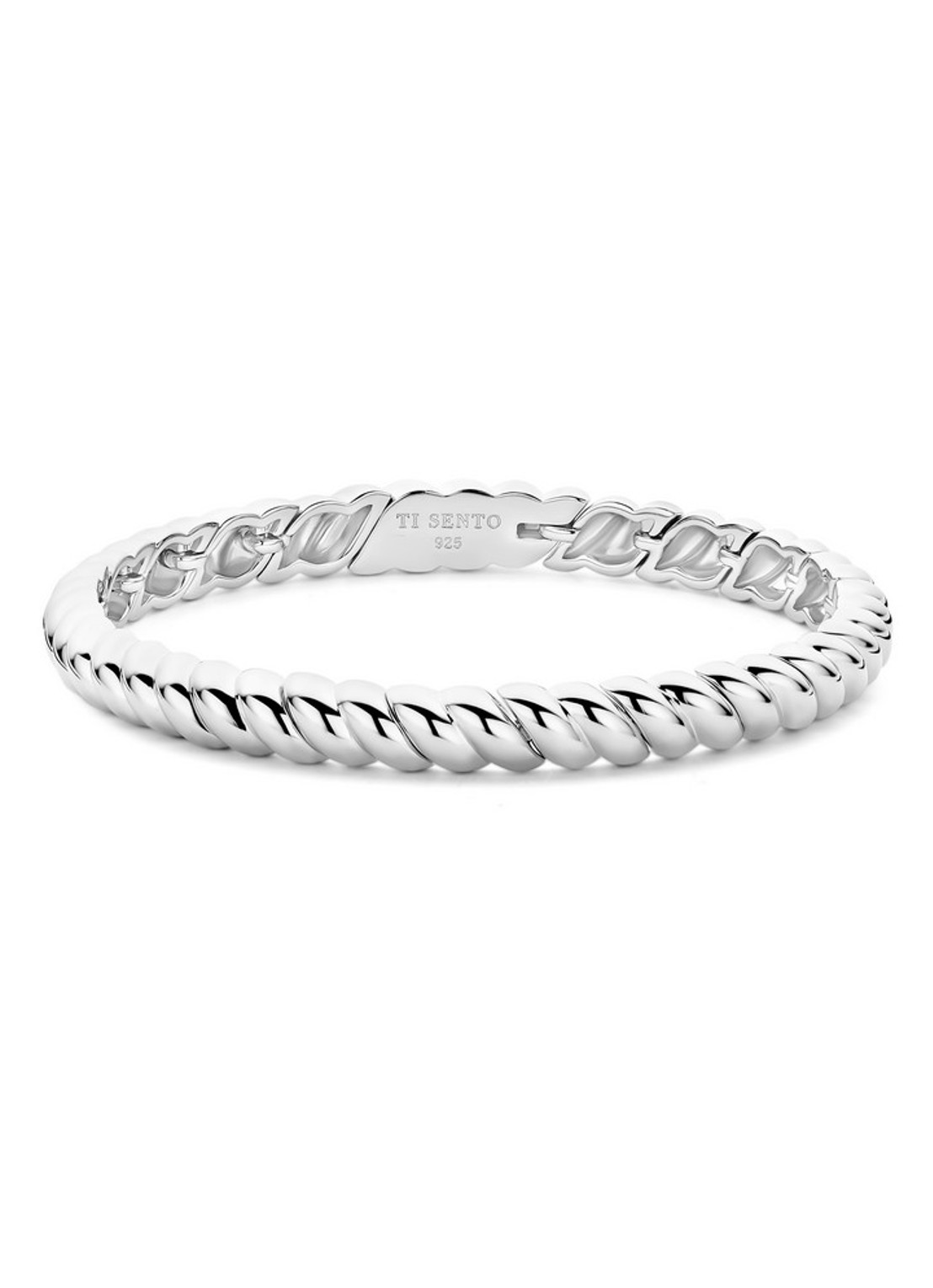 TI SENTO - Milano Bangle 23095SI - voorkant 4 zilver