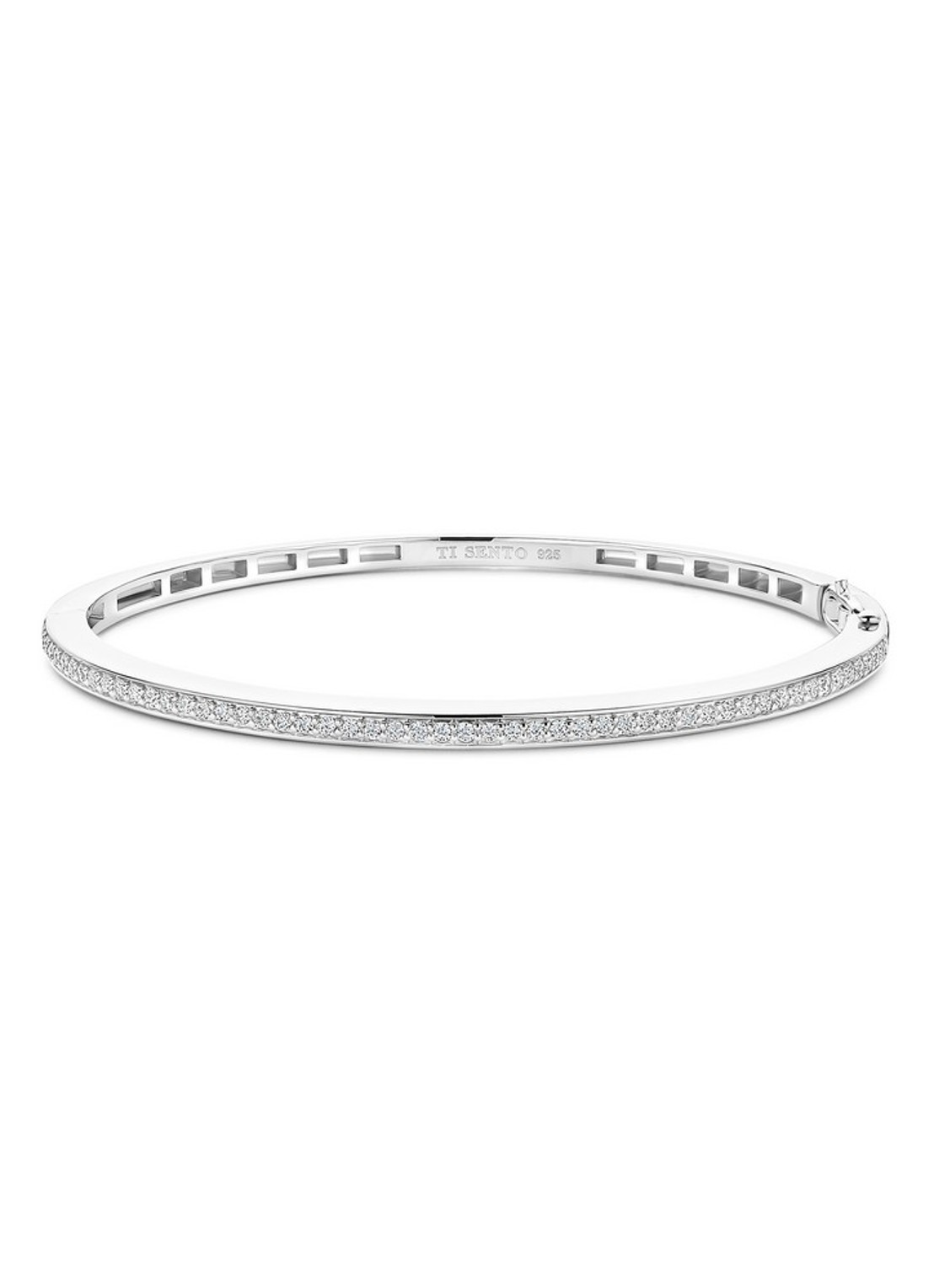 TI SENTO - Milano Bangle 2889ZI - voorkant 8 zilver