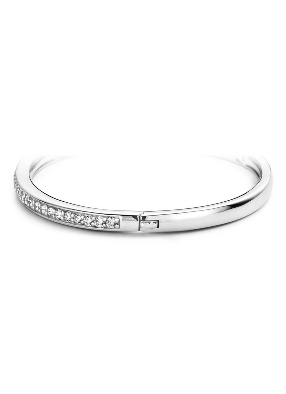 TI SENTO - Milano Bangle van zilver met zirkonia 2298ZI - detail 2 zilver