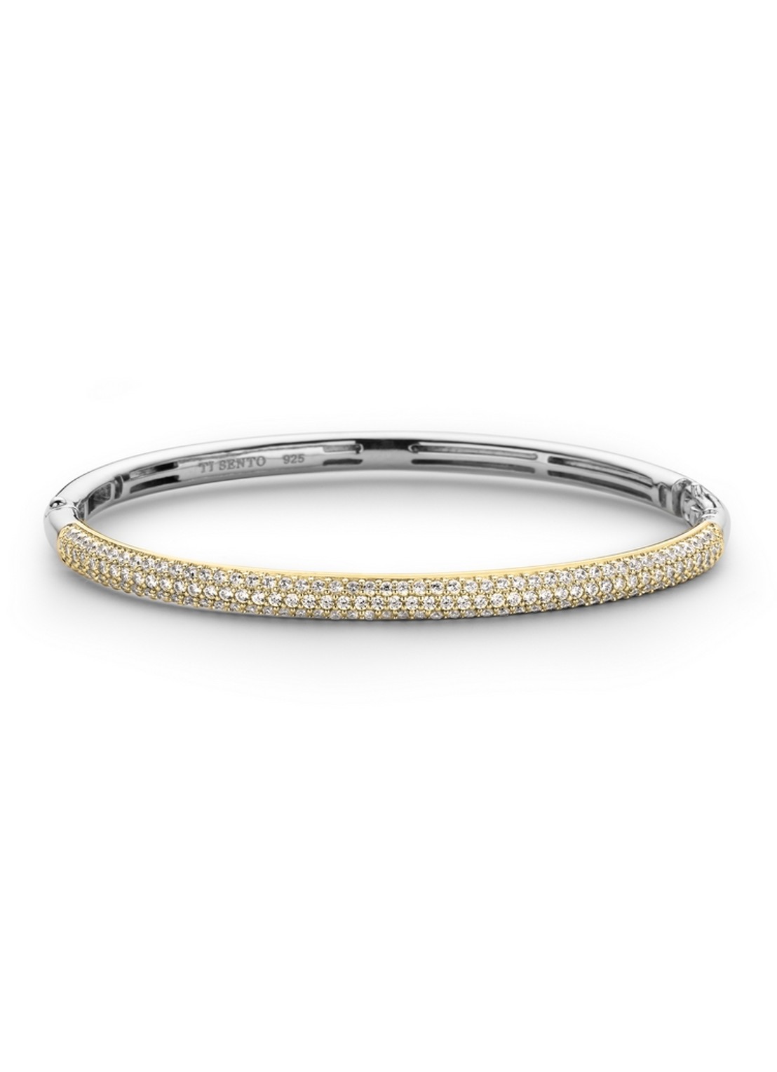 TI SENTO - Milano Bangle verguld 2874ZY - voorkant 3 goud