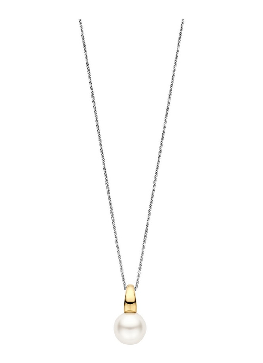 TI SENTO - Milano Hanger met parel 6855YP - voorkant goud