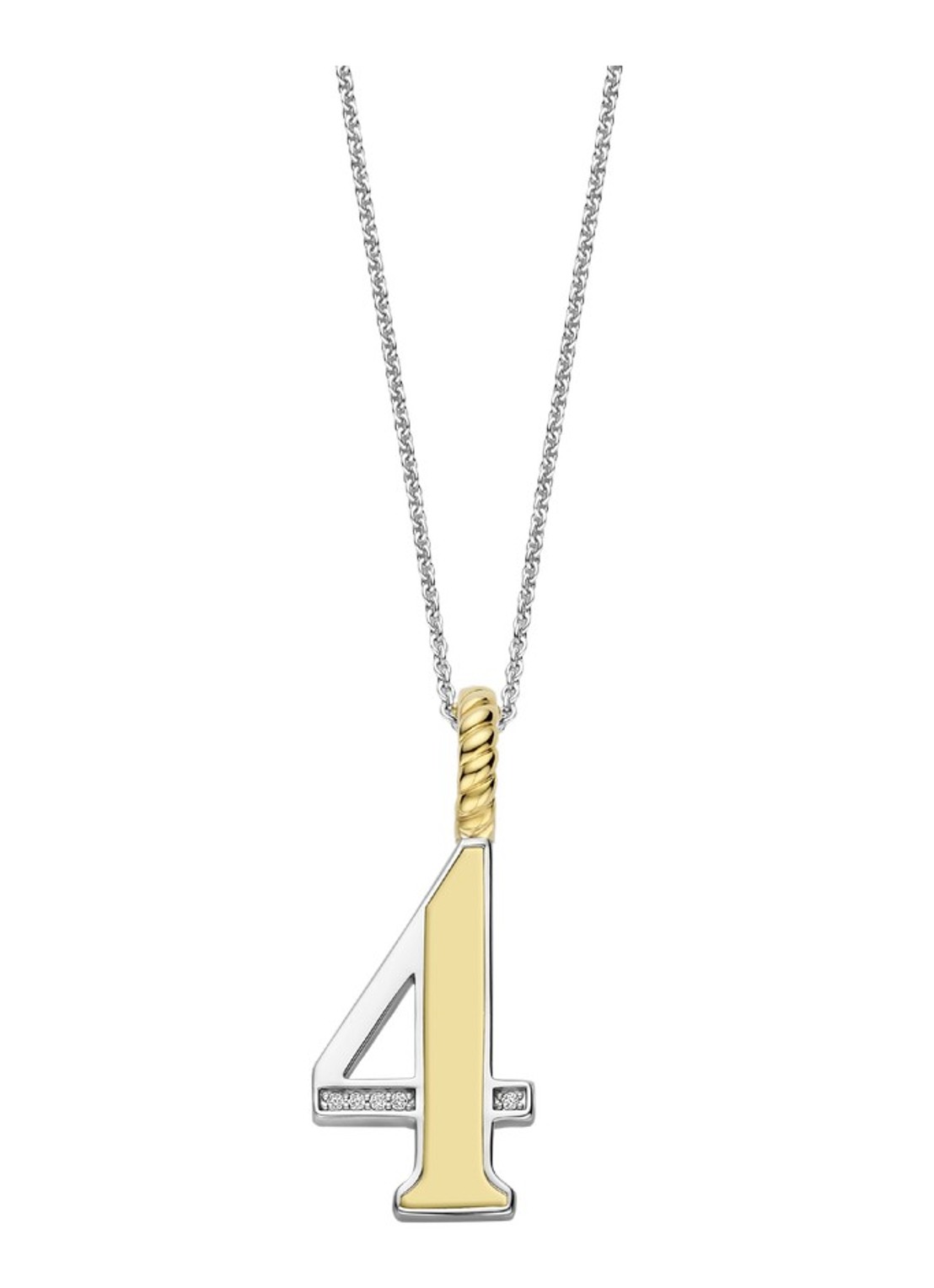 TI SENTO - Milano Hanger verguld 6841ZY_4 - voorkant goud