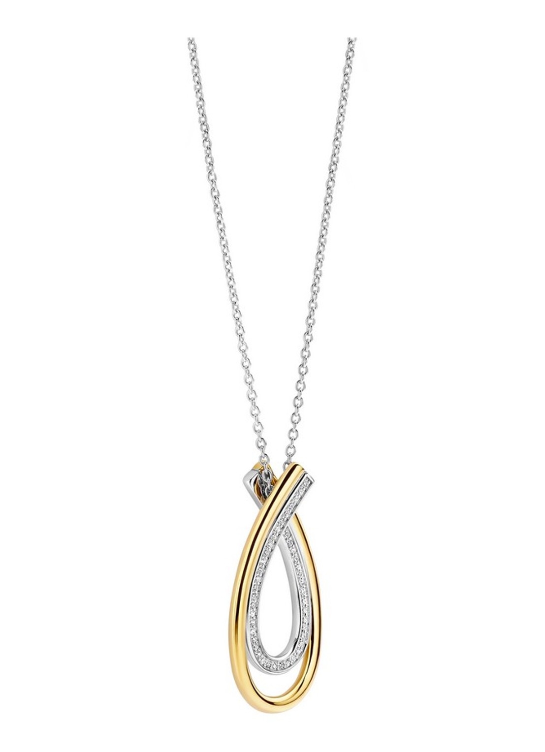 TI SENTO - Milano Ketting 34121ZY - detail goud