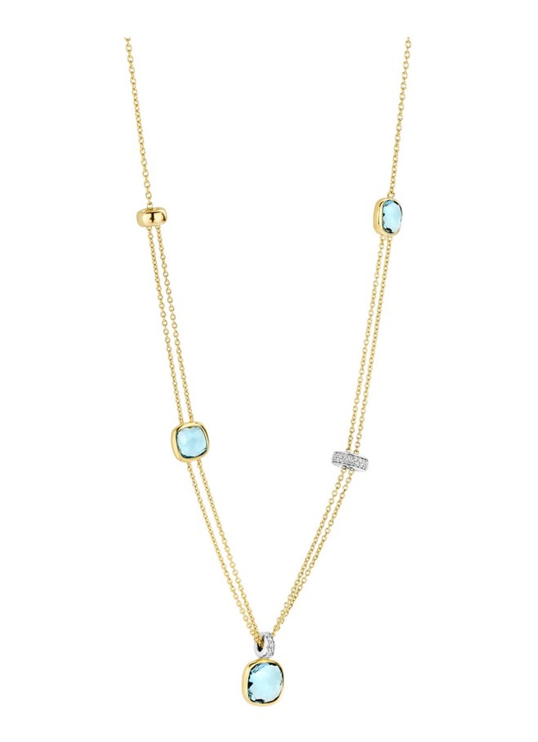 TI SENTO - Milano Ketting 34122TY - detail 3 goud