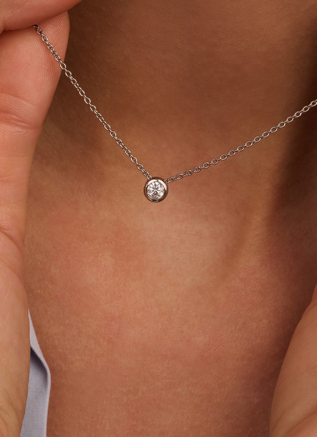 TI SENTO - Milano Ketting 34124ZI - voorkant 2 zilver