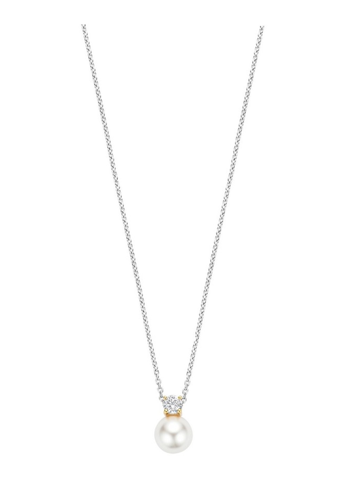 TI SENTO - Milano Ketting 34125YP - voorkant zilver