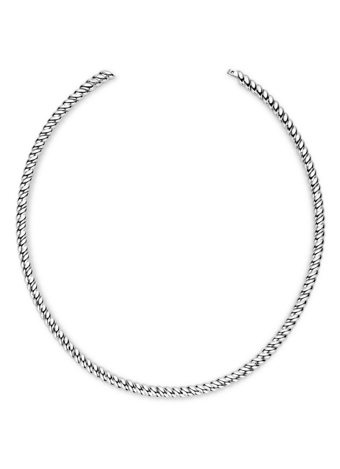 TI SENTO - Milano Ketting 34126SI - voorkant 4 zilver