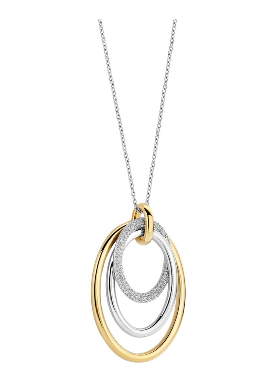 TI SENTO - Milano Ketting 34127ZY - detail 3 goud