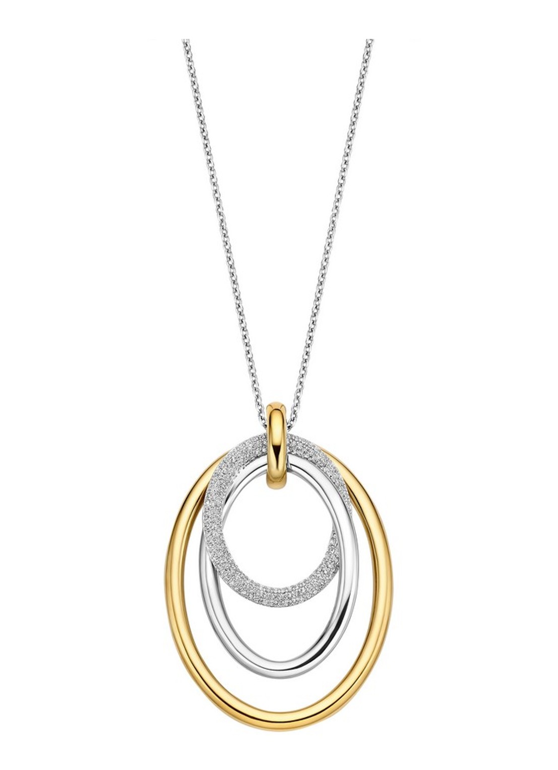 TI SENTO - Milano Ketting 34127ZY - voorkant goud
