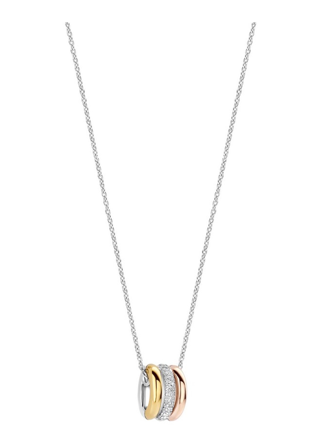TI SENTO - Milano Ketting 34128TZ - detail 3 zilver