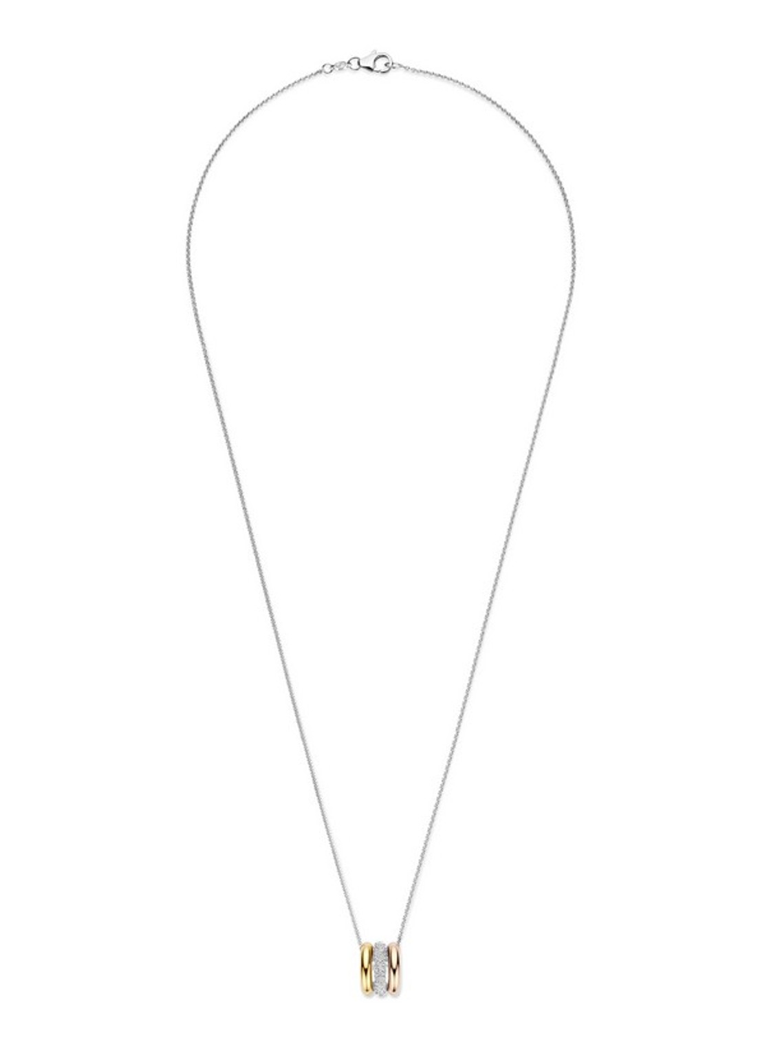 TI SENTO - Milano Ketting 34128TZ - detail 4 zilver