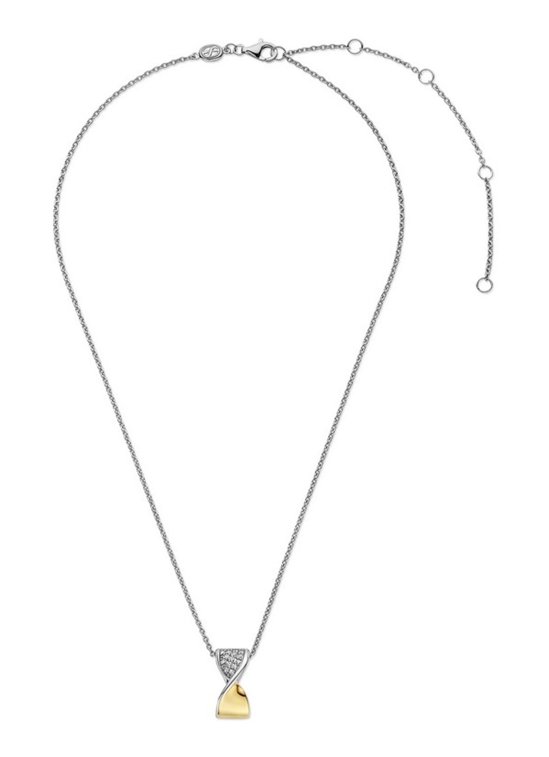 TI SENTO - Milano Ketting met hanger 34106ZY - detail 3 zilver