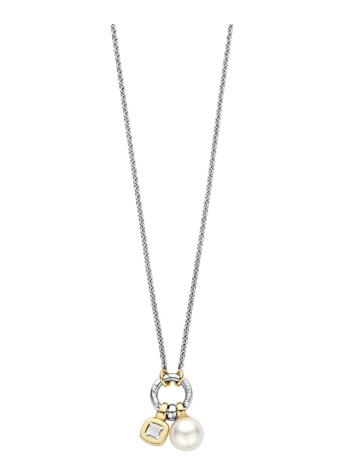 TI SENTO - Milano Ketting met hanger 34114YP - detail 4 zilver