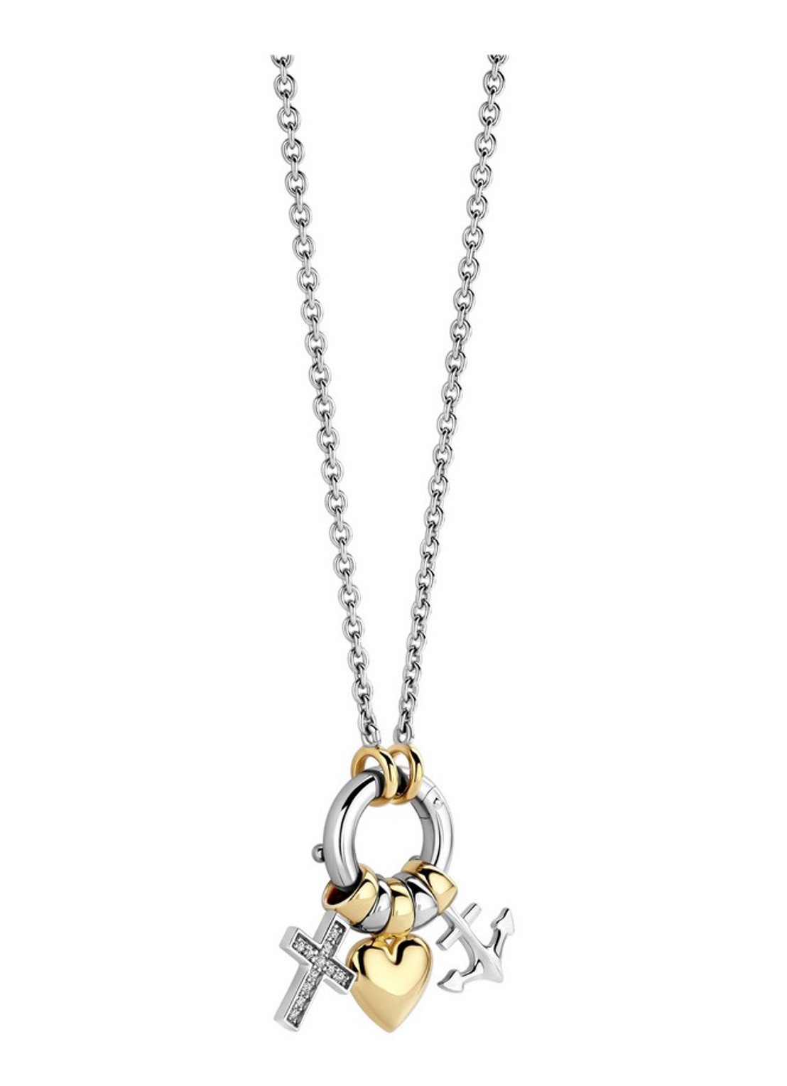 TI SENTO - Milano Ketting met hanger 34115ZY - detail goud