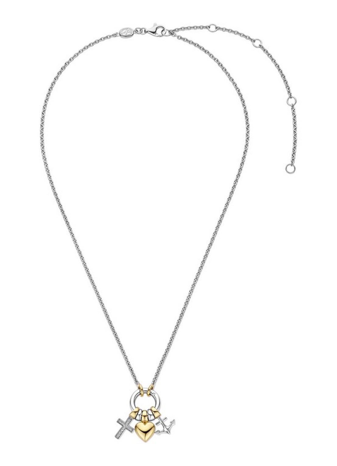 TI SENTO - Milano Ketting met hanger 34115ZY - detail 3 goud