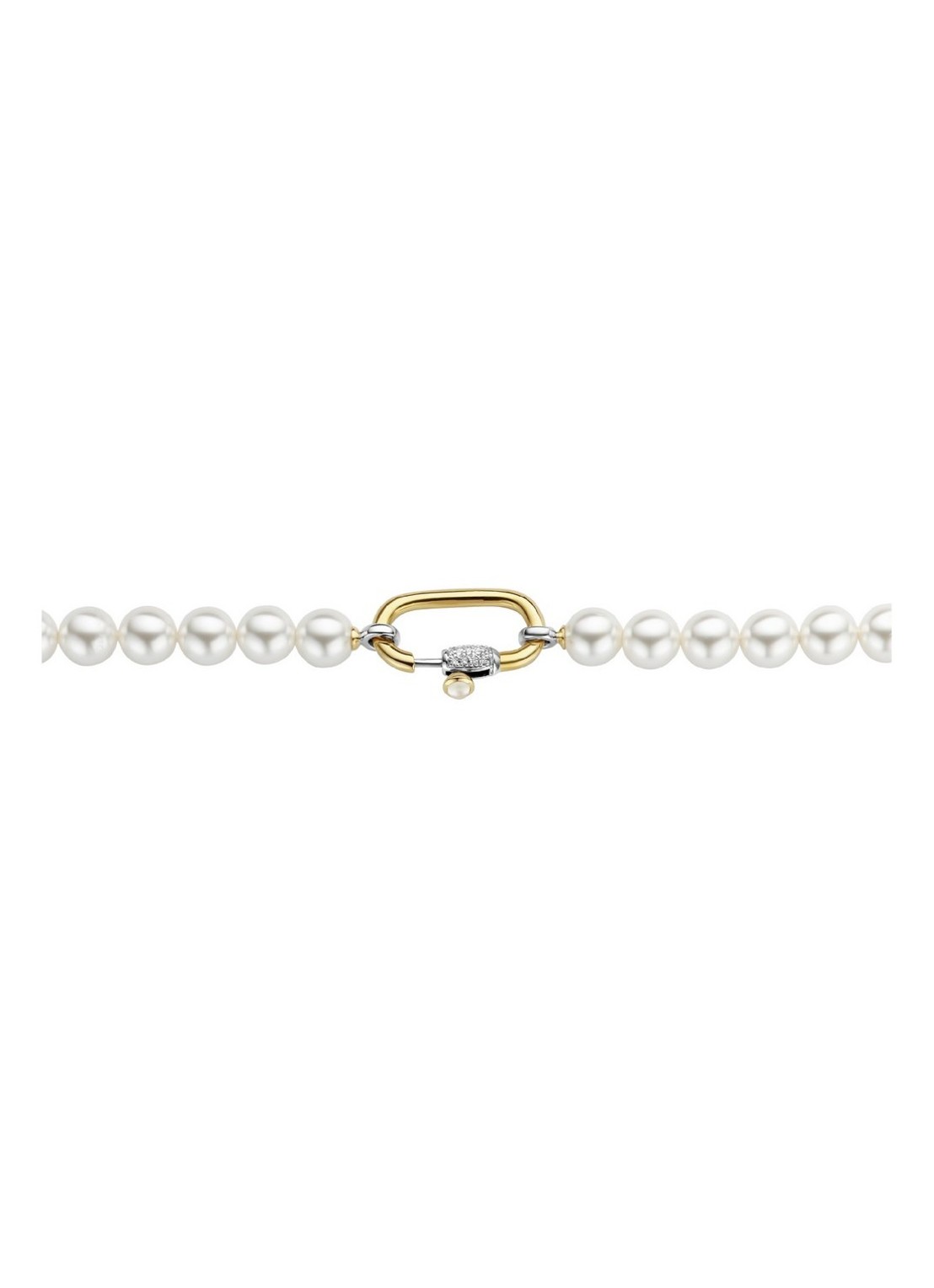 TI SENTO - Milano Ketting met kleursteen 3967PW - detail 4 parelmoer