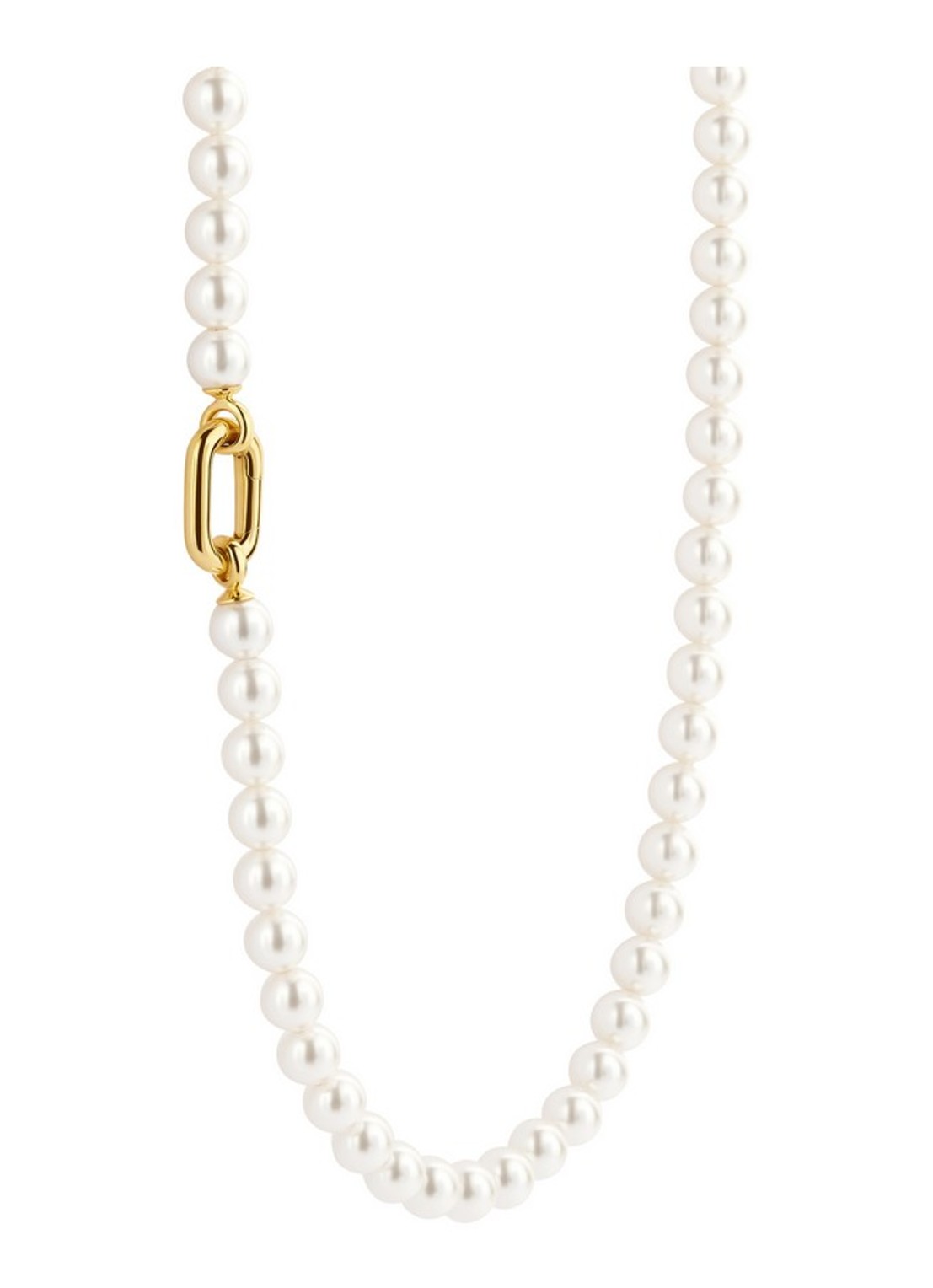 TI SENTO - Milano Ketting met parel 34050YP - voorkant 3 goud