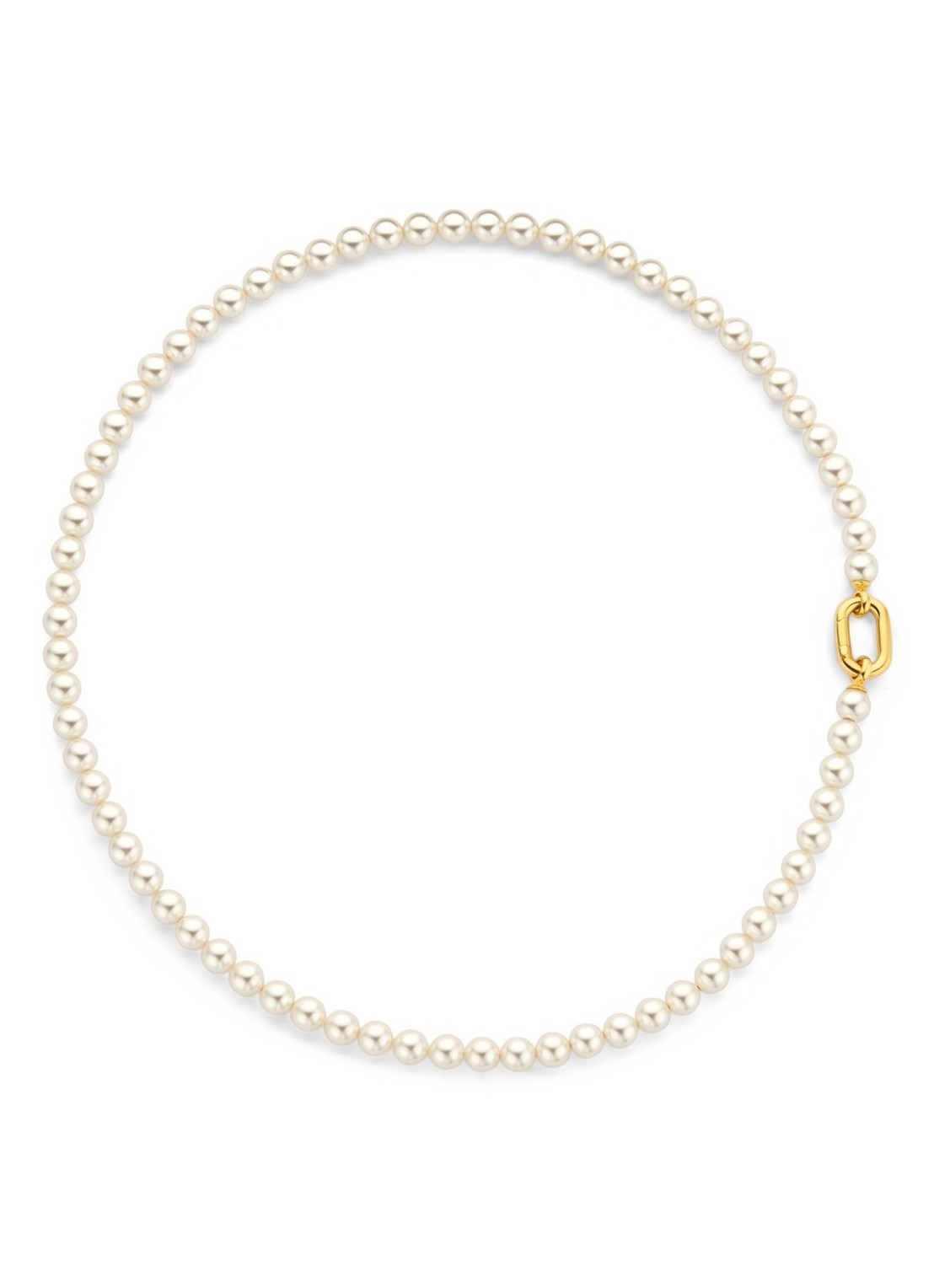 TI SENTO - Milano Ketting met parel 34050YP - detail 2 goud