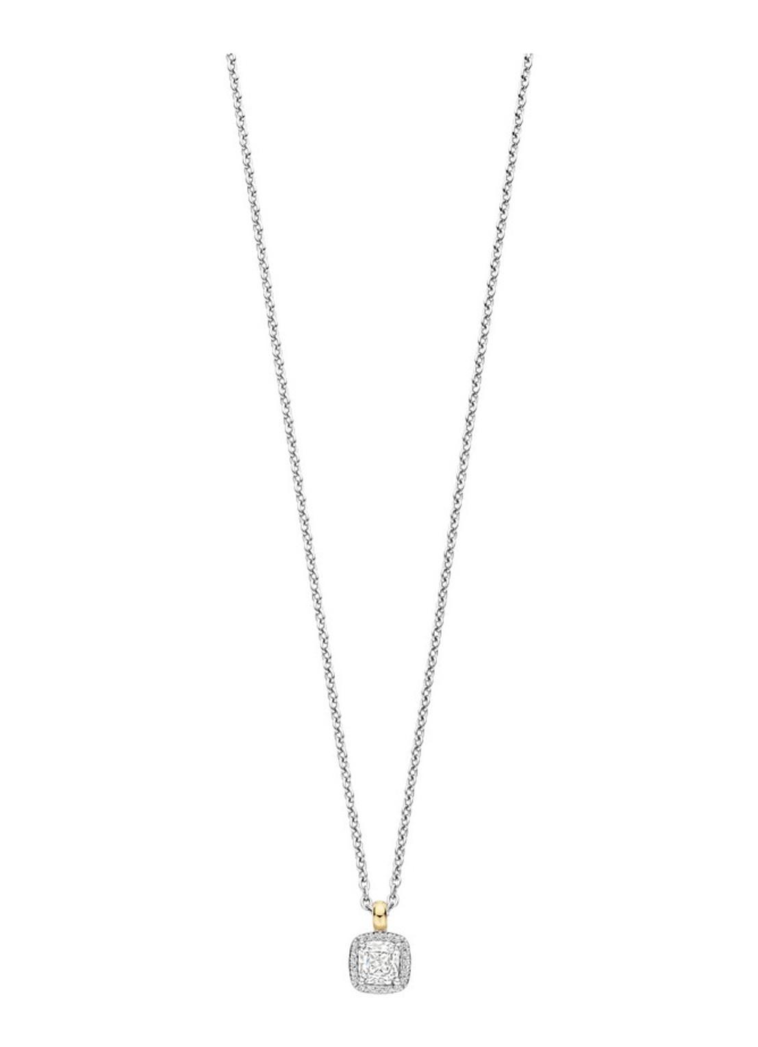 TI SENTO - Milano Ketting van zilver 34103ZY - voorkant 4 zilver