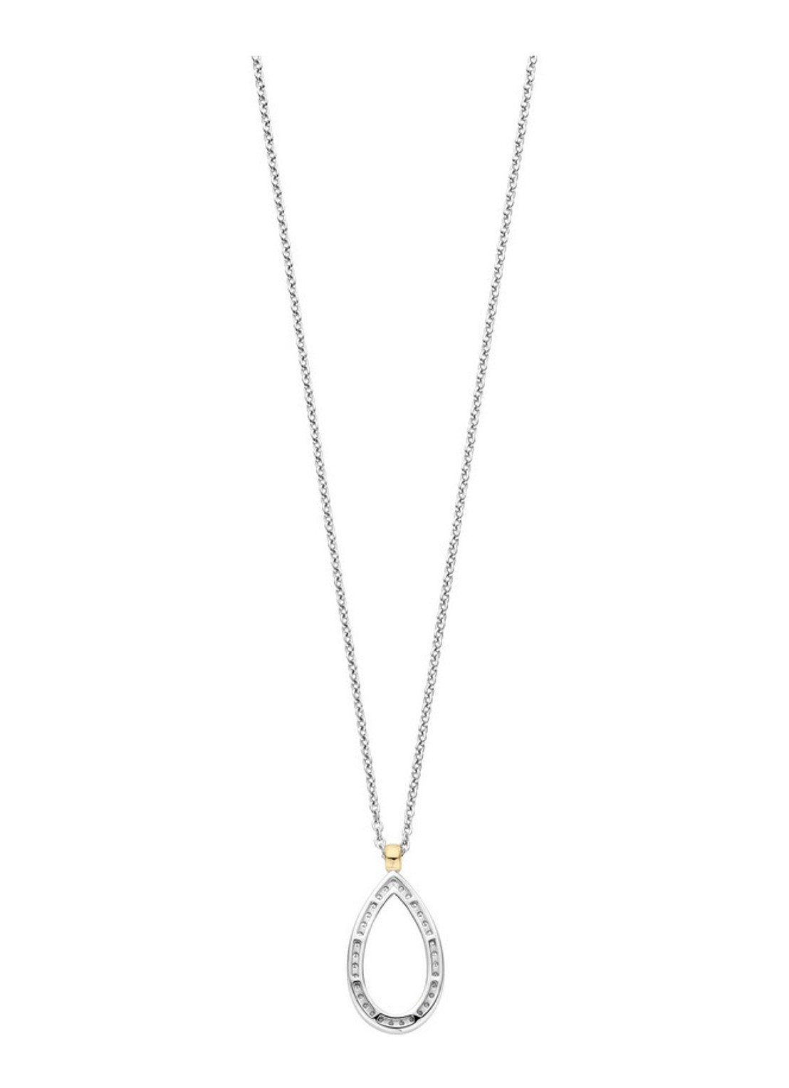 TI SENTO - Milano Ketting van zilver 34110ZY - detail 2 zilver