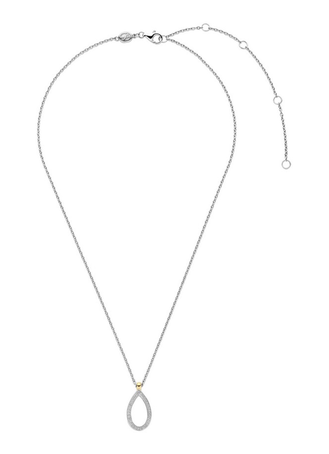 TI SENTO - Milano Ketting van zilver 34110ZY - detail 3 zilver