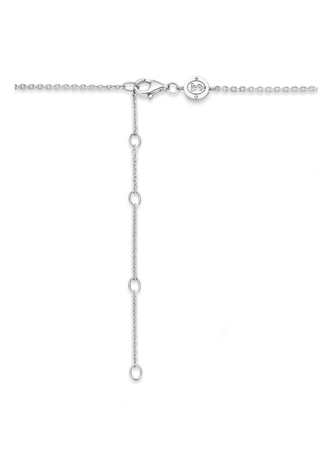 TI SENTO - Milano Ketting van zilver met zirkonia 3877PW - detail 5 zilver