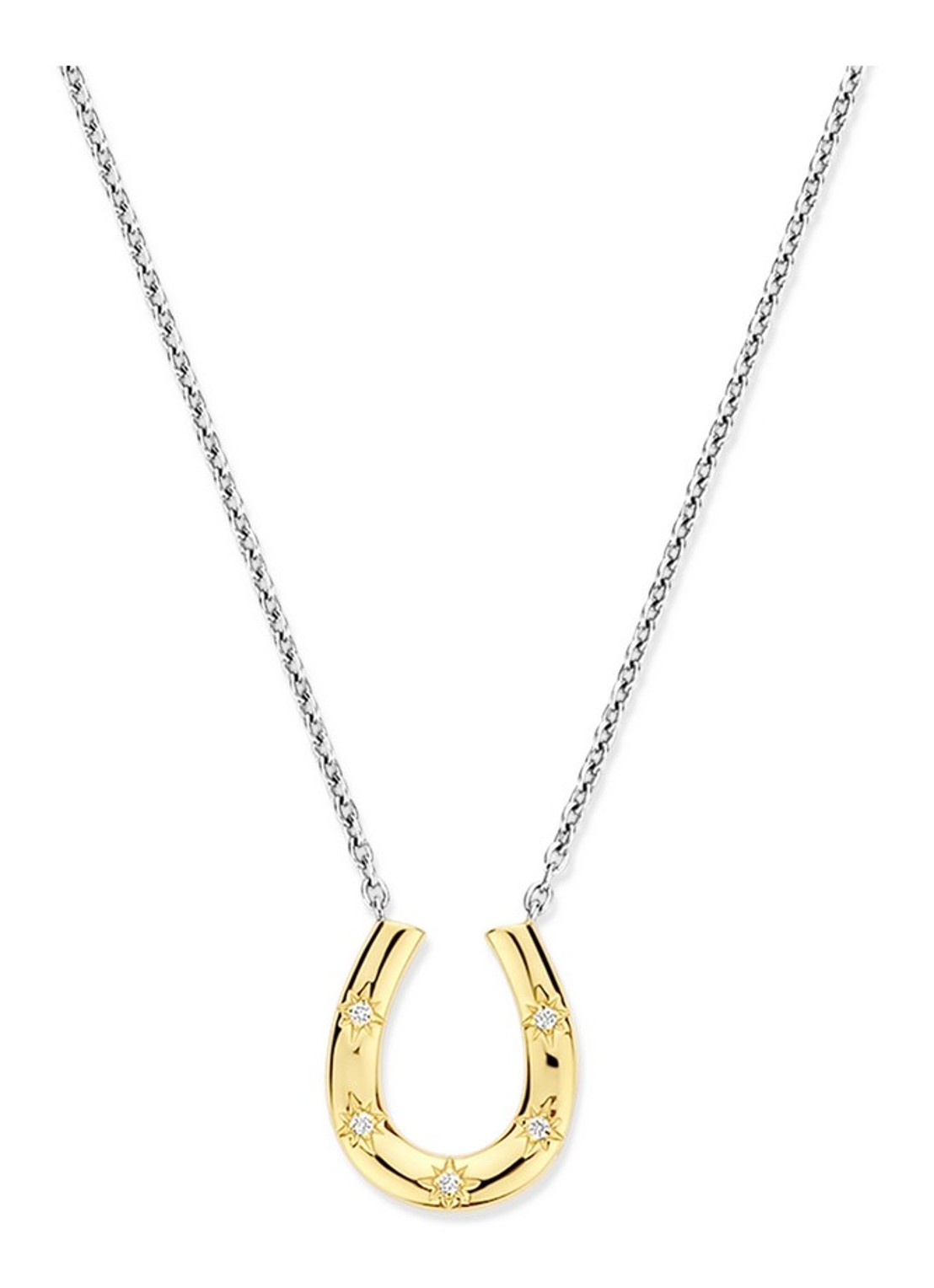 TI SENTO - Milano Ketting verguld 34084ZY - voorkant goud