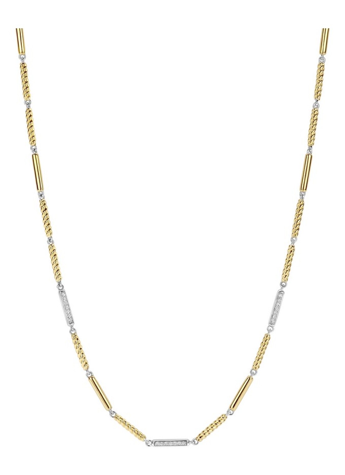 TI SENTO - Milano Ketting verguld 34088ZY - voorkant goud