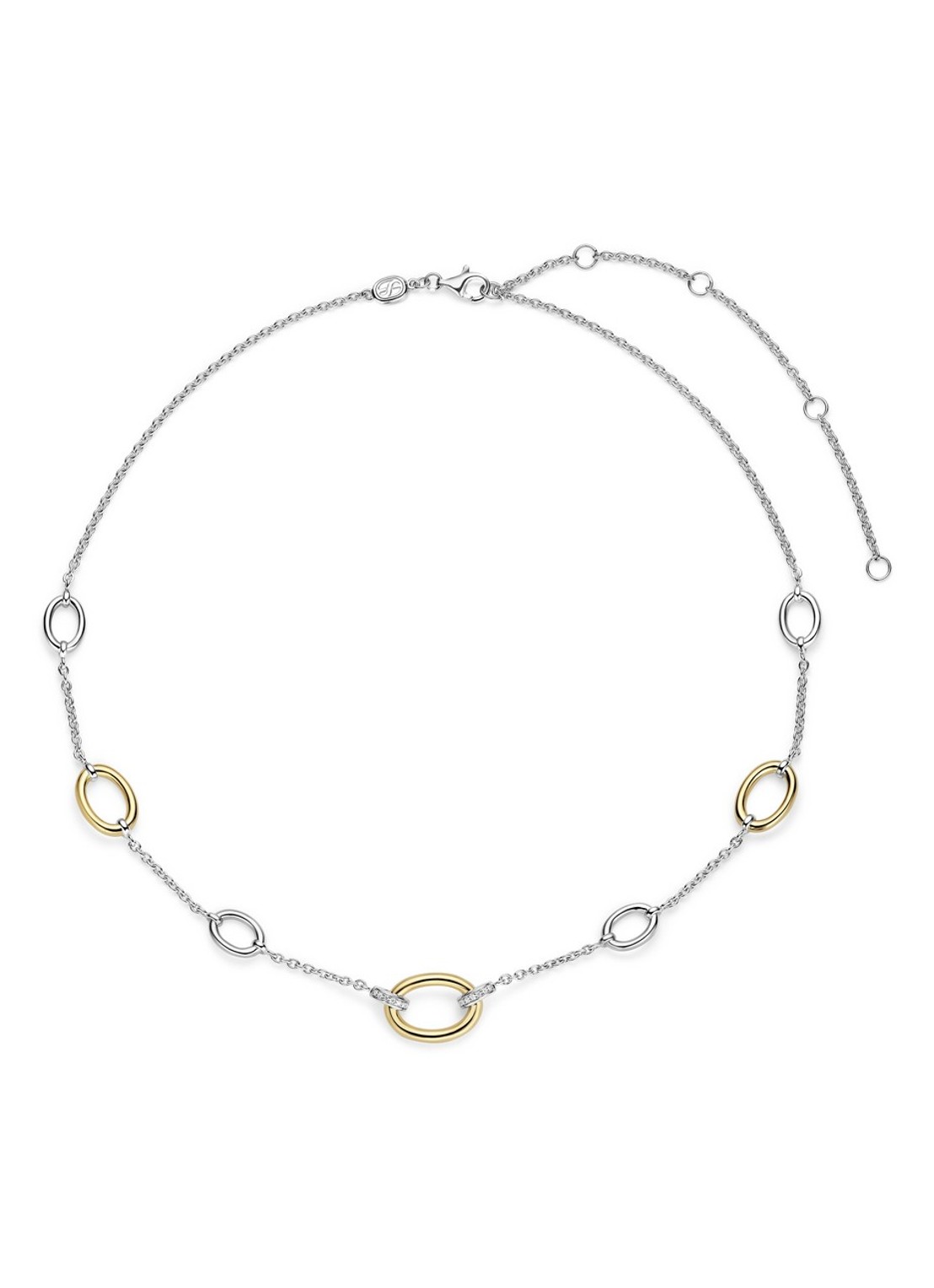 TI SENTO - Milano Ketting verguld 34093ZY - detail 3 zilver