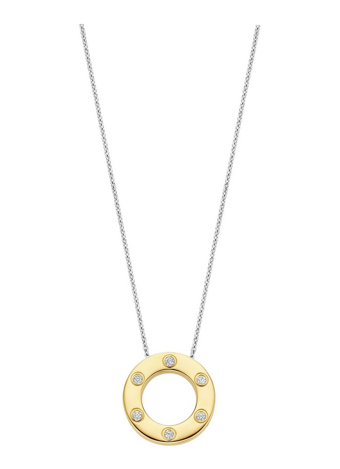 TI SENTO - Milano Ketting verguld 34117ZY - voorkant goud