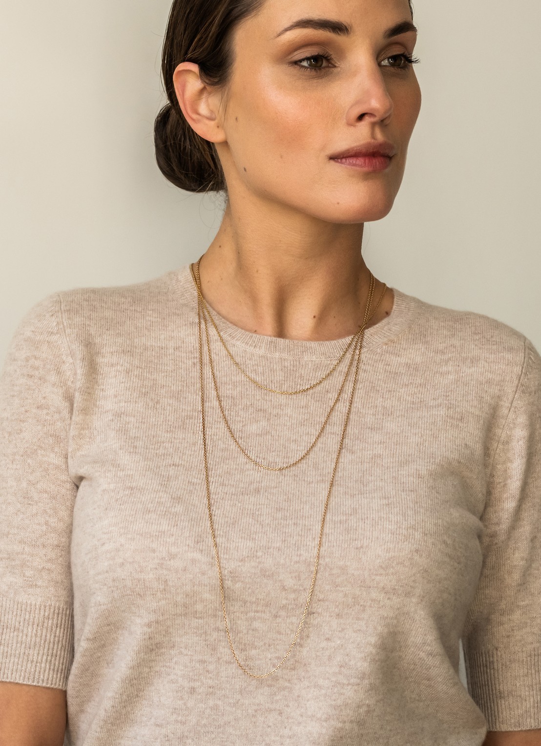 TI SENTO - Milano Ketting verguld 3933SY - voorkant 4 goud