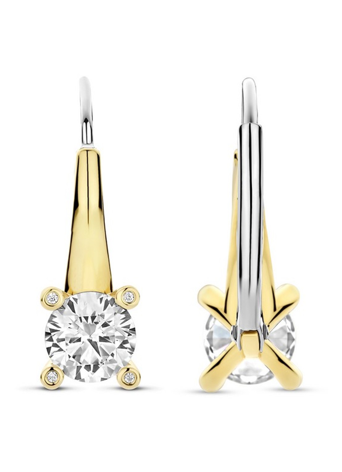 TI SENTO - Milano  Oorhangers verguld 78009ZY - detail 4 goud
