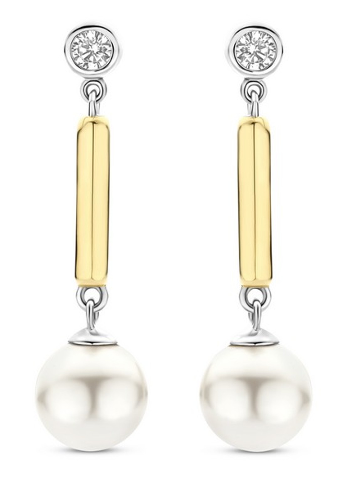 TI SENTO - Milano Oorhangers verguld 78011YP - detail 2 goud