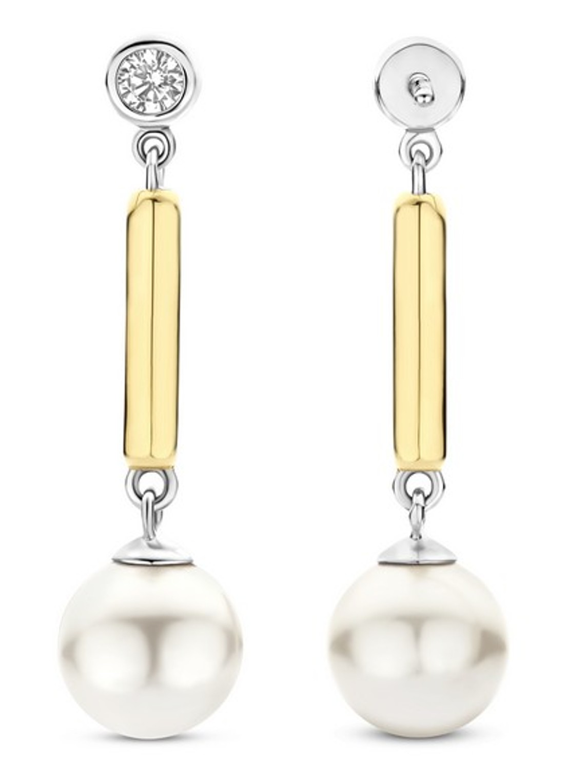 TI SENTO - Milano Oorhangers verguld 78011YP - detail 3 goud