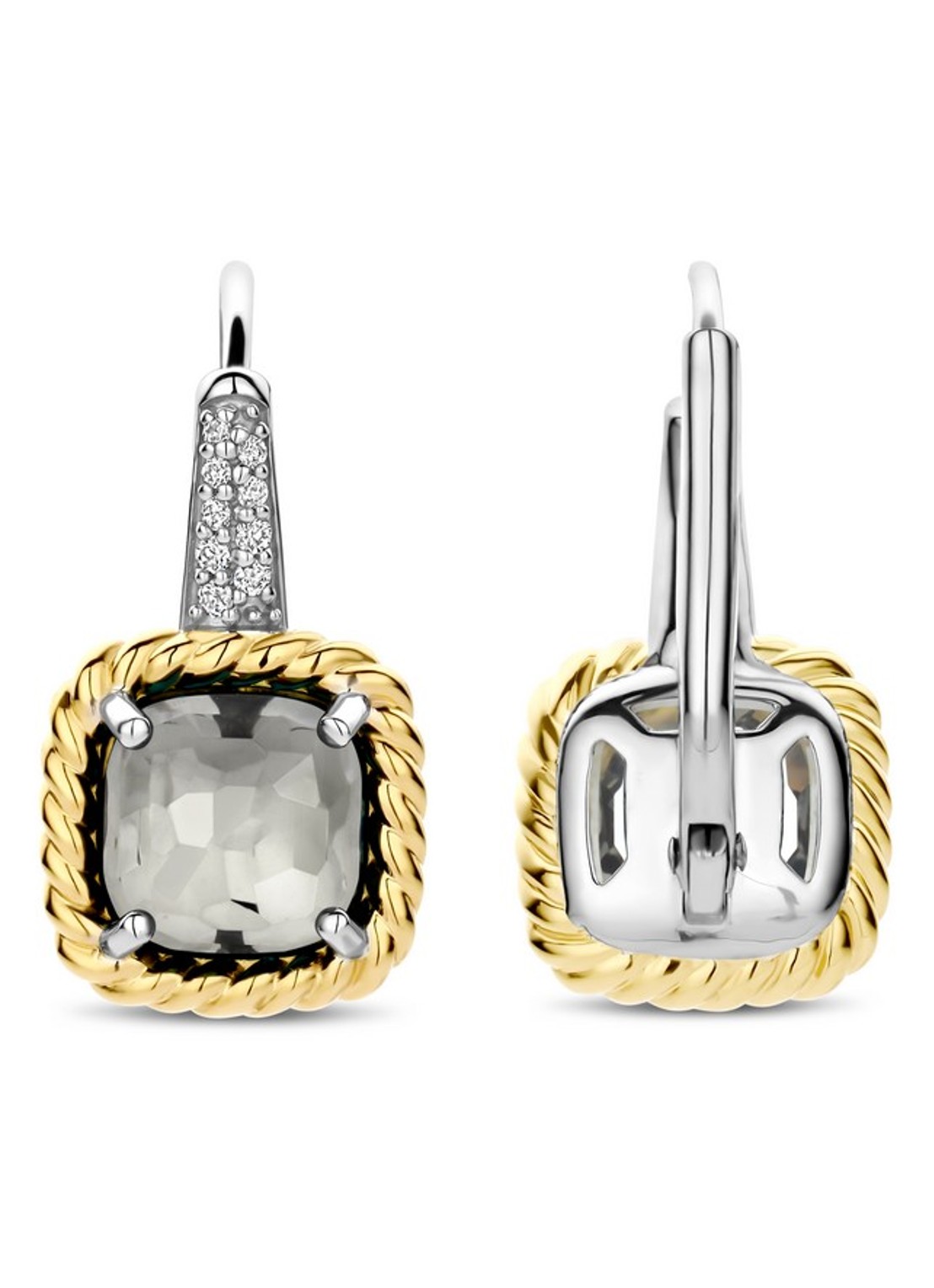 TI SENTO - Milano Oorhangers verguld 78042GG - detail 2 goud