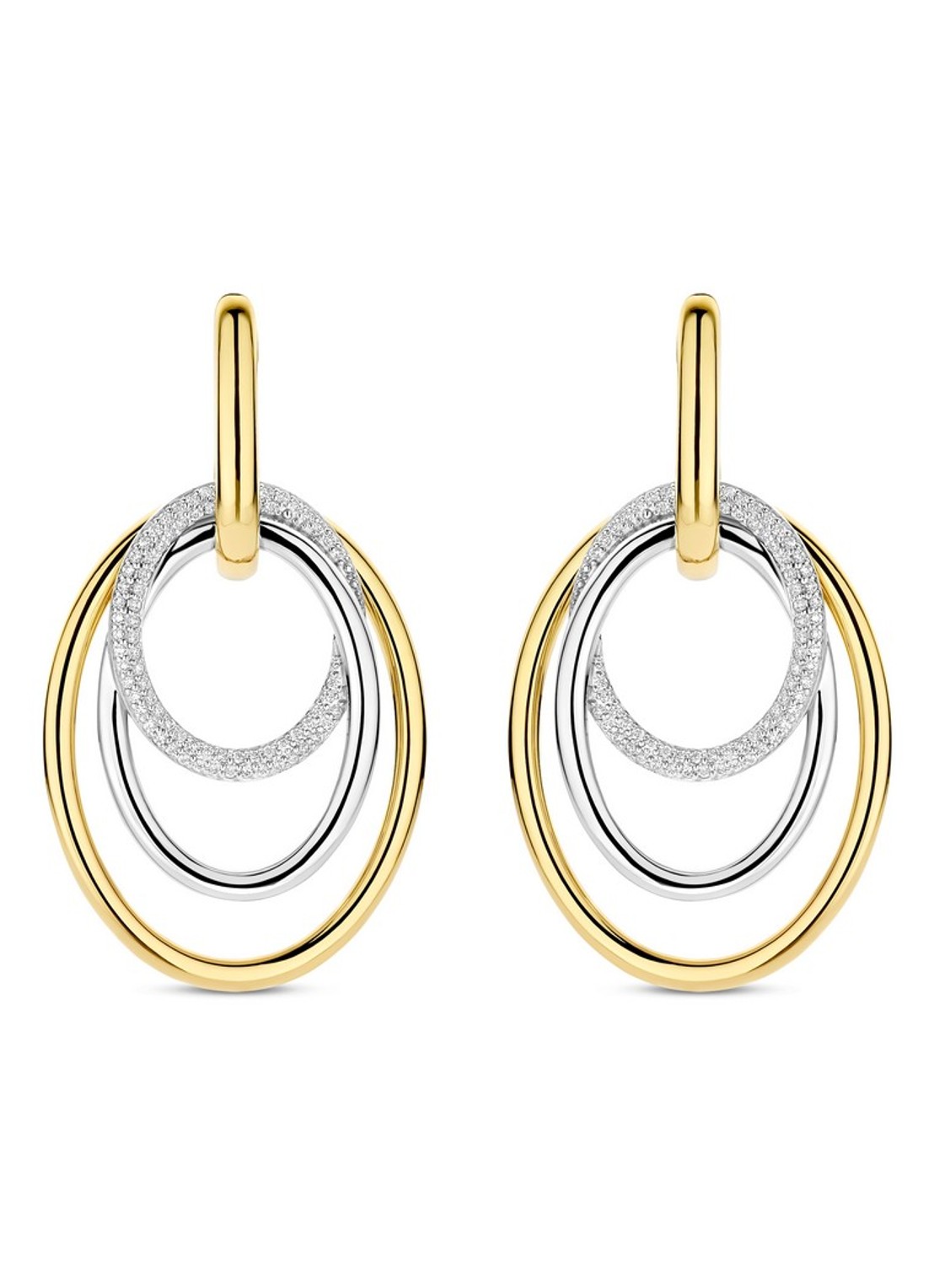 TI SENTO - Milano Oorhangers verguld 78067ZY - detail 3 goud