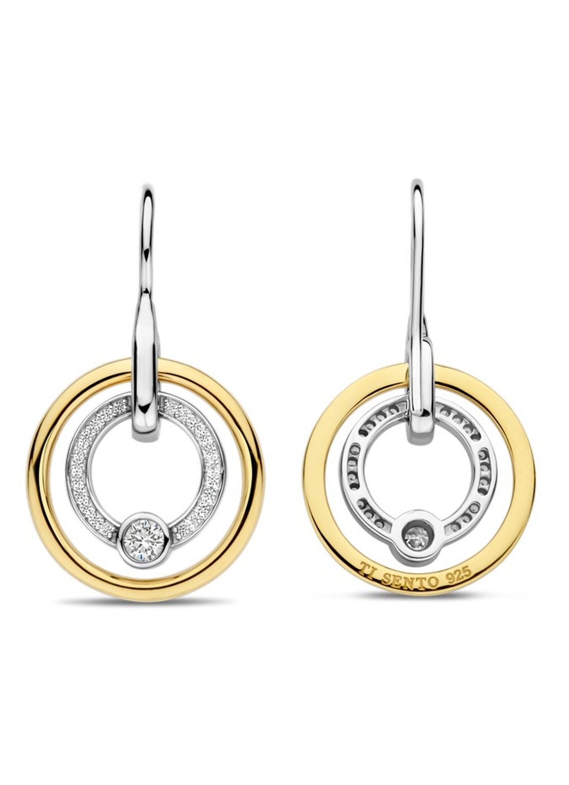 TI SENTO - Milano Oorhangers verguld 7978ZY - detail 2 goud