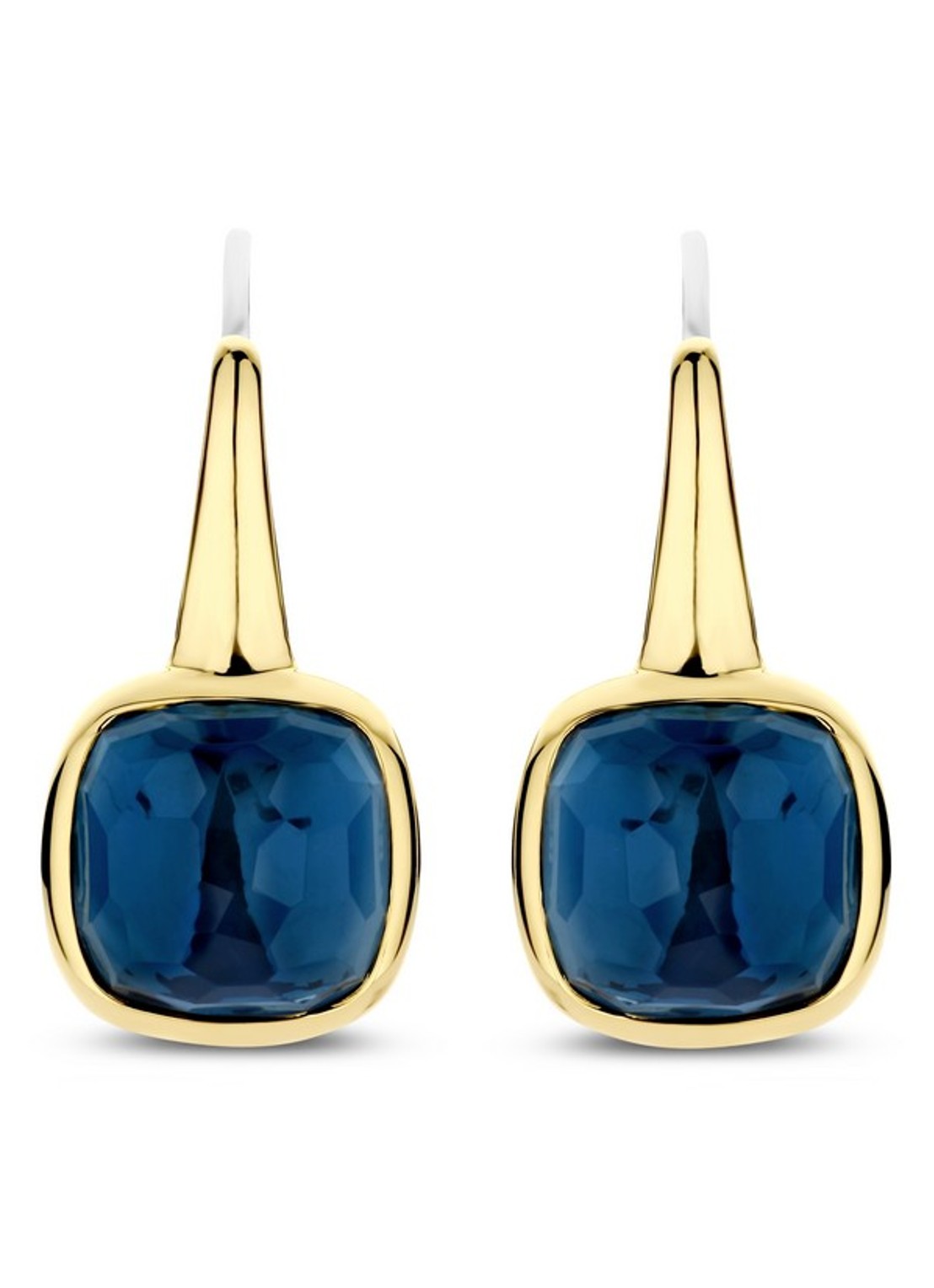 TI SENTO - Milano Oorhangers verguld 7989DB - detail 2 blauw