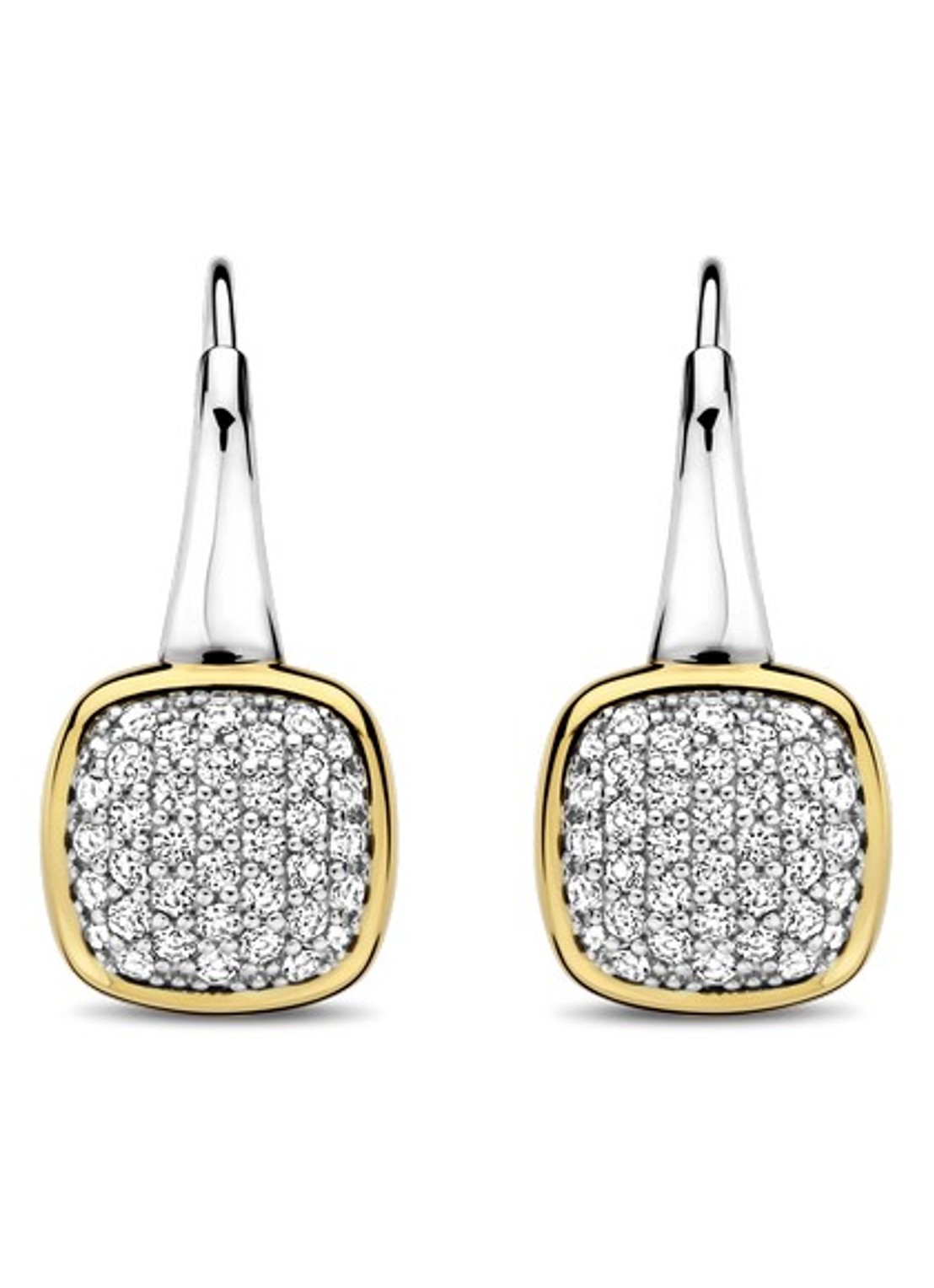 TI SENTO - Milano Oorhangers verguld 7991ZY - voorkant 3 goud