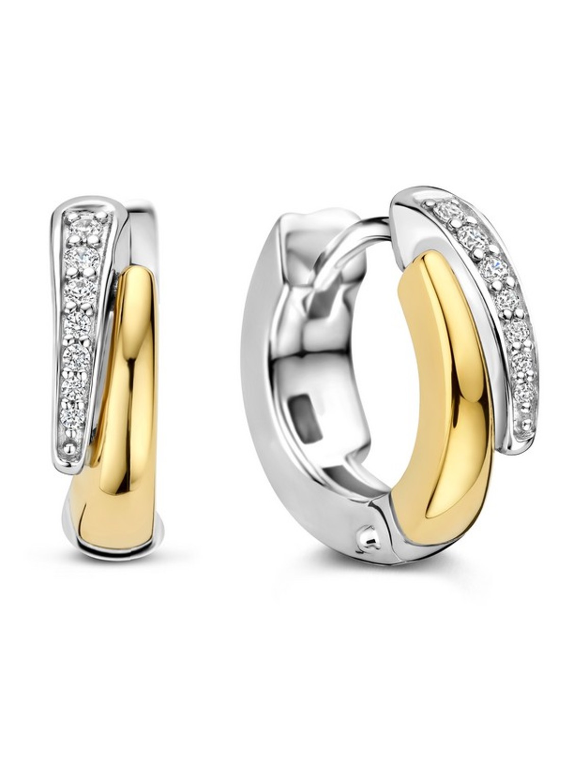 TI SENTO - Milano Oorringen 78052ZY - voorkant goud
