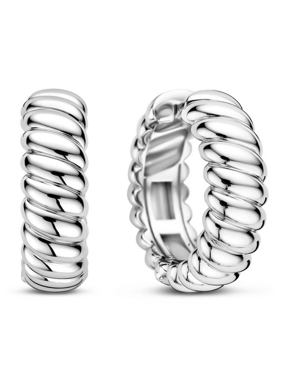 TI SENTO - Milano Oorringen 78066SI - voorkant 4 zilver