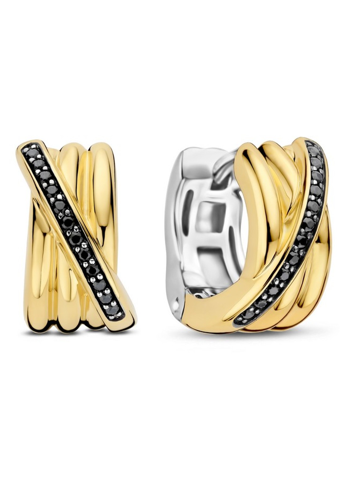 TI SENTO - Milano Oorringen 7960BY - voorkant goud