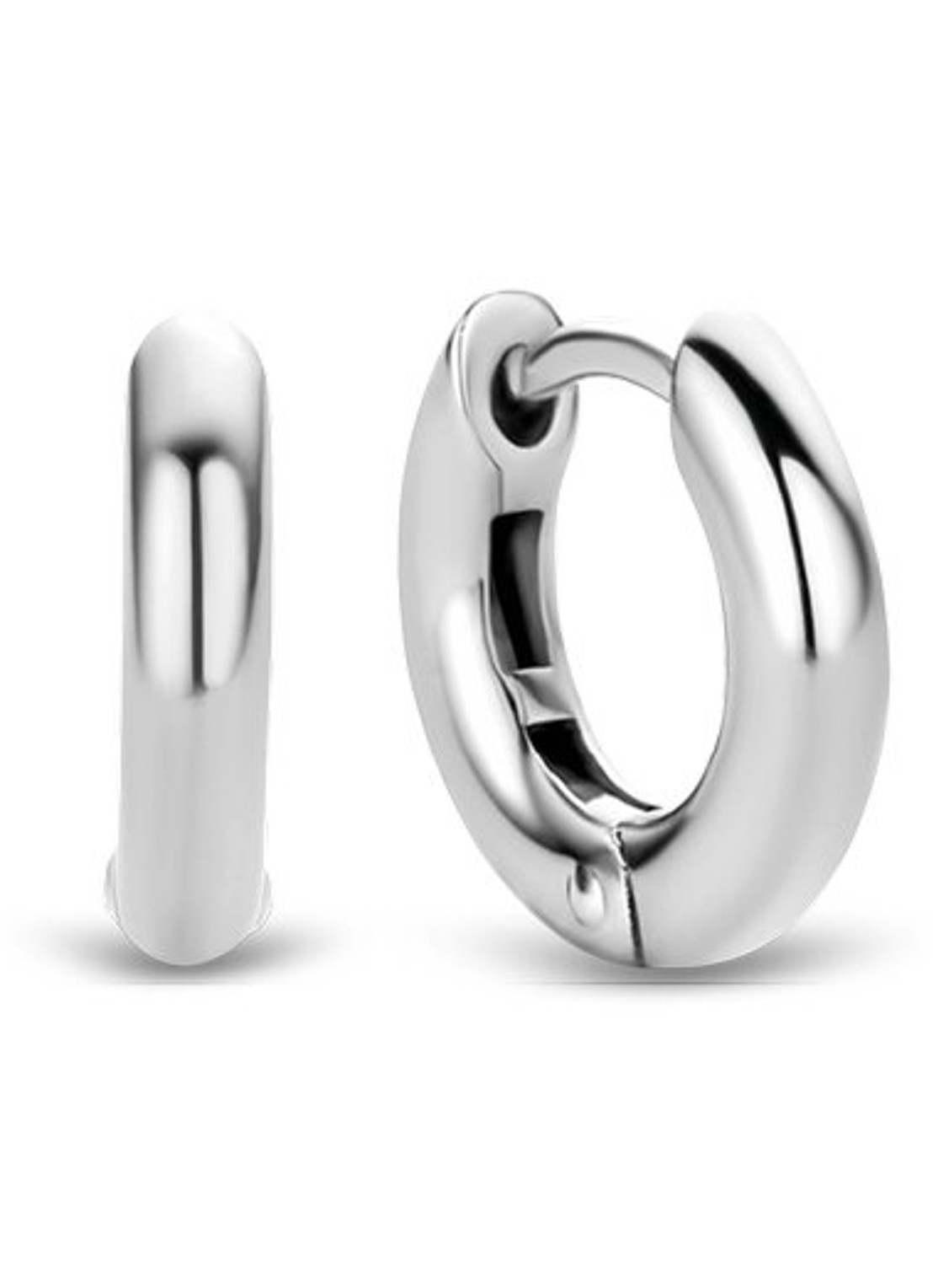 TI SENTO - Milano Oorringen van zilver 7210SI - voorkant zilver
