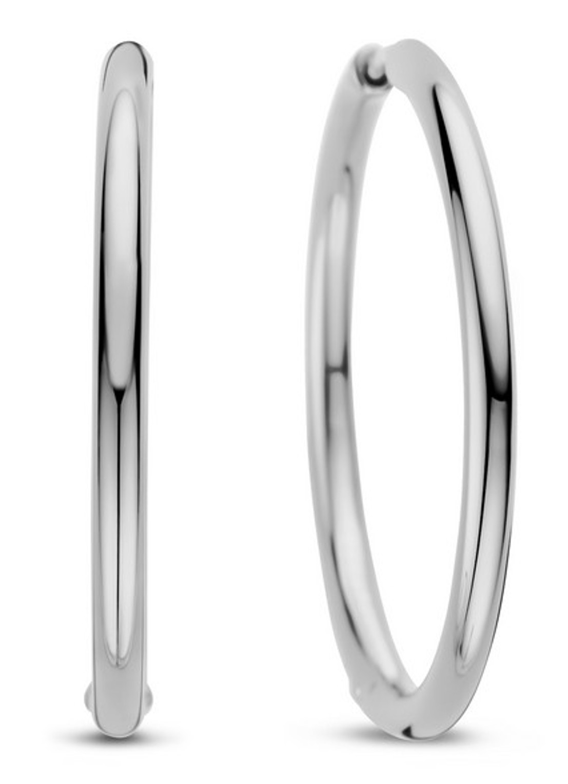 TI SENTO - Milano Oorringen van zilver 78007SI - detail 2 zilver