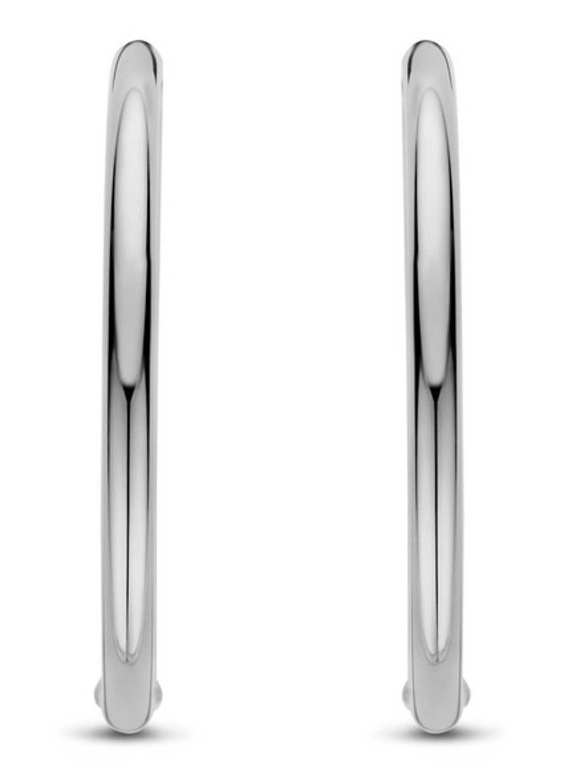 TI SENTO - Milano Oorringen van zilver 78007SI - voorkant zilver